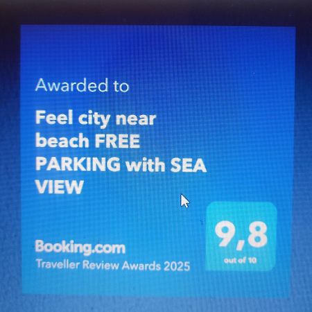 Feel City Near Beach Free Parking With Sea View Zadar Exteriör bild